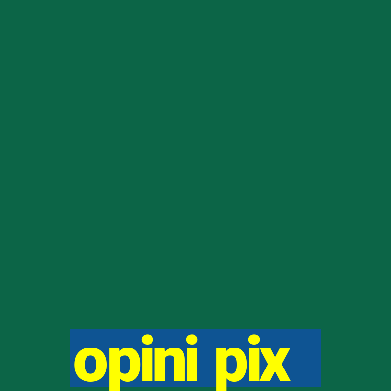 opini pix